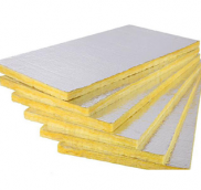 Bông khoáng dạng tấm có một mặt bạc